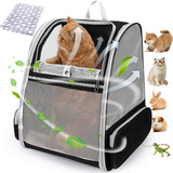 Lollimeow Cat Backpack Carrier, Ideal for Small Animals & Puppies, Airline Approved,Safe for Travel, Hiking, Vet Transport & Outdoor | Backpacks4Less