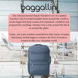 Baggallini Modern Convertible Travel Backpack - Lightweight 11.8"x17.7"x 8.5" Duffel Weekender w/Laptop Pocket