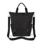 Baggallini All Set 3 in 1 Tote Backpack - 15"x10.5" Lightweight Travel Bag w/RFID Phone Wristlet