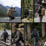 PGYTECH OneMo TAC 25L Tactical Camera Backpack, Waterproof DSLR/SLR/Mirrorless Photography Camera Bag with 15.6" Laptop Sleeve, Tripod Holder & Rain Cover (Dark Night camo)