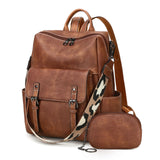 AGLOD Backpack Purse for Women PU Leather Back Packs Designer Ladies Shoulder Bag Fashion Faux Work Travel Handbags