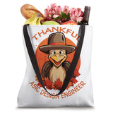 ASIC Design Engineer Funny Thanksgiving Turkey & Fall Tote Bag