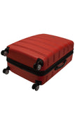 Rockland Melbourne Hardside Expandable Spinner Wheel Luggage, Red, Checked-Large 28-Inch (F1603-RED)