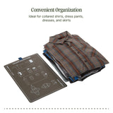 Eagle Creek Pack-It Reveal Garment Folder - Travel Garment Bag with Compression Wings to Maximize Luggage Space - Convenient Top Handle - Quick Drying Material - Mandarin - Large