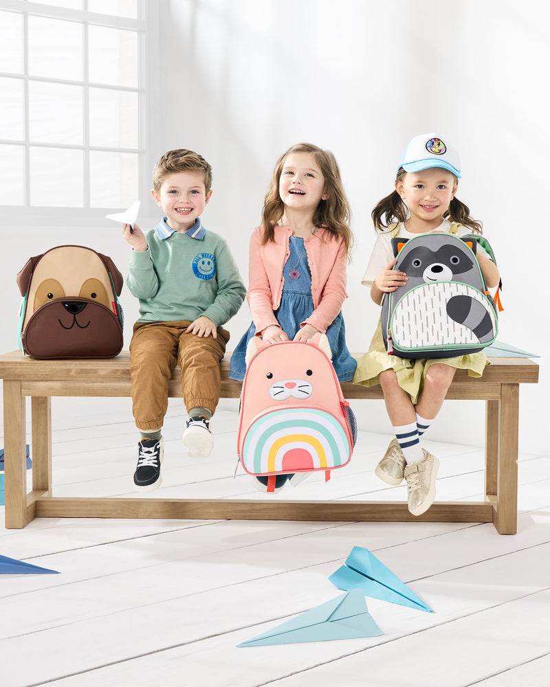 Skip Hop Toddler Backpack, Zoo Preschool Ages 3-4, Raccoon