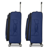 Samsonite Ascella 4 Large Checked Suitcase - Purple Dusk
