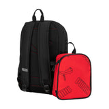 PUMA Unisex Kid's Colony Lunch Kit & Backpack Combo, High Risk Red/Black, Medium
