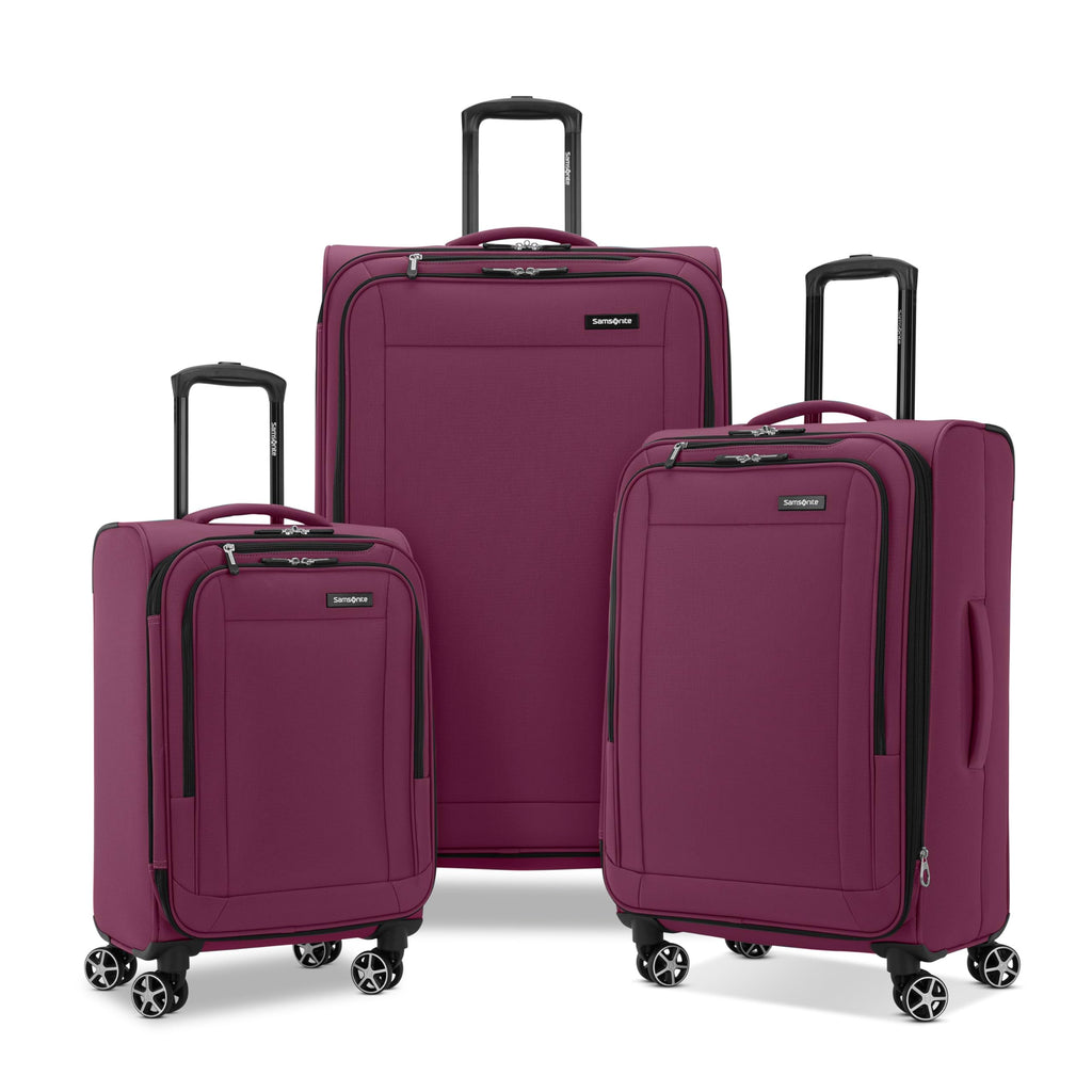 Samsonite Underseater Raspberry Samsonite Saire LTE Softside Expandable Luggage with Spinners | Raspbe ...