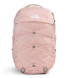 The North Face Women's Borealis Commuter Laptop Backpack - Everyday Travel Bag, Laptop Sleeve, Reflective Details, Pink Moss Dark Heather/Gardenia White-NPF, One Size