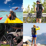 kooldaiwangwang Waterproof Backpack, Waterproof Backpack That Can Float, Suitable for Kayaking And Beach Activities, Outdoor Moisture-Proof Bag