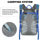 Seektop 20L Foldable Waterproof Hiking Backpack, Ultralight Small Lightweight Daypack Packable Backpack for Men Woman