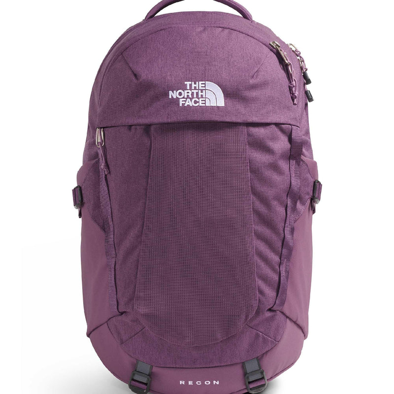 The North Face Women's Recon Everyday Laptop Backpack - Commuter Travel Bag, 18" Laptop Sleeve, Water-Repellent, Chroma Purple Light Heather/Hushed Lavender, One Size