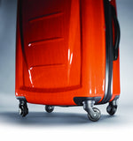 Samsonite Winfield 2 Hardside Expandable Luggage with Spinner Wheels, Orange, Checked-Medium 24-Inch
