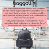 Baggallini Essential Laptop Backpack - 16x12 Inch Travel Backpack with 16" Laptop Sleeve - Lightweight Luggage Backpack