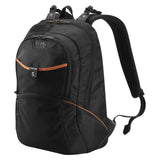 EVERKI Glide 17.3 Inch Laptop Backpack for Men & Women - Heavy-Duty, Water-Resistant Bookbag with Reflective Strips for College, Travel or Motorcycle (Black, EKP129)