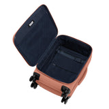 Away Softside Carry-On Suitcase, 22 Inch Expandable High-Strength Nylon Luggage With Spinner Wheels, Meets Requirements for Most Major Airlines, Clay Pink