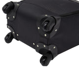 Wrangler 17" Underseat Spinner Carry-On Luggage, Charcoal