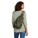 Eddie Bauer Stowaway Packable Sling Bag | Travel | Outdoor | Lightweight | Compact | Ripstop Nylon, Maroon-10L
