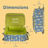 Stephen Joseph, Kids Roling Carry-On Luggage, 12.5"L x 6.5"W x 18"H, Construction