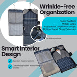 Skyway Sigma 7.0 Rolling Garment Bag – Wrinkle-Free Suit Bag with Wheels, Durable Travel Bag for Suits, Dresses & Garment Organization