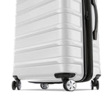 Samsonite Omni 2 Hardside 2 Piece Set - Includes Global Carry-On & Large Checked Suitcases - 360° Dual Spinner Wheels - Integrated TSA Lock & Expansion - Amazon Exclusive - Birch White