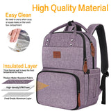 MATEIN Laptop Backpack with Lunch Box, Insulated Women Backpacks with Cooler Compartment, Fits 15.6 inch Laptop Water Resistent Tote Food Bag for College Beach Camping Picnics Hiking