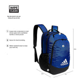 adidas Defender Sports Backpack with Shoe Compartment, Soccer Bag