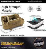 Miramrax Travel Duffle Bag Backpack for Men - Large Tactical Bags Weekender Gym Bag for Overnight Traveling Military Workout Deployment Sports (Coyote, 80L)