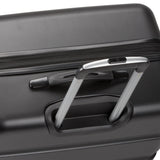 SwissGear 7366 Signature Hardside Expandable Luggage with Spinner Wheels, TSA Lock, Black, Checked-Medium 23-Inch