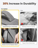 LUGGEX Carry On Travel Backpack, Expandable Large Backpack for Men Women, Fits 17.3 Inch Laptop, 40L