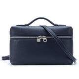 KALIDI Crossbody Bag for Women Small Top-Handle Pouch Designer Shoulder Handbag Quiet Luxury Leather Trendy Purse royal blue