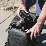 Peak Design Everyday Backpack 30L, Black, MagLatch Top, Dual Side Access, FlexFold Dividers, Fits 15" or 16" Laptop, For Camera Carry, Daily Commutes or Travel, Versatile Backpack for Men and Women
