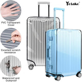 Yotako Clear PVC Suitcase Cover Protectors 30 Inch Luggage Cover Protectors for Wheeled Suitcase 30''
