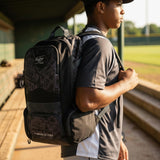 Rawlings Athletic Backpack, Columbia Blue/Pink, One Size