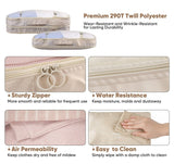 9 Set Packing Cubes for Suitcases Travel Luggage Sets Packing Organizers, Travel Organizer Bags Luggage Organizer with Shoe/Tioletry/Laundry Bag