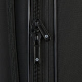 Samsonite Ascella 4 Large Checked Suitcase - Black