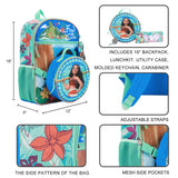 BIOWORLD Womens Kid Disney Princess Backpack (Little Kid/Big Kid) Blue Onesize