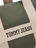 Tommy Jeans Mens Retro Cool Duffle, Pewter Green