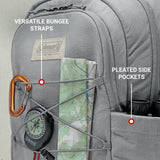 Coleman Backroads 30-Can Soft Cooler Backpack, Leak-Proof Portable Insulated Backpack Cooler, Keeps Contents Cold up to 24Hrs, Built-in Bottle Opener