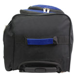 Dejuno 20-inch Carry-on Rolling Duffle Bag - Blue