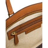 Michael Kors Women's Taryn Small Convertible Crossbody Bag, Gold-Tone Hardware/Brown/Acorn