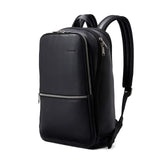 Samsonite Classic Leather Slim Backpack, Black, One Size