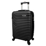 Dejuno Craft Hardside 20-Inch Carry-On Lightweight Spinner Luggage - Black