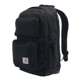 Carhartt 28L Dual-Compartment Backpack, Durable Pack with Laptop Sleeve and Duravax Abrasion Resistant Base, Black