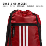 adidas Alliance Sackpack – Drawstring Backpack for Sports, Small Gym Bag