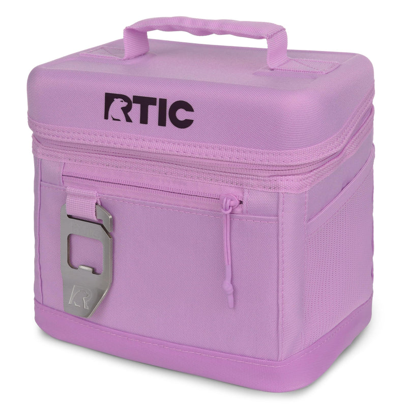 RTIC 6 Can Everyday Cooler, Soft Sided Portable Insulated Cooling for Lunch, Beach, Drink, Beverage, Travel, Camping, Picnic, for Men and Women, Lavender