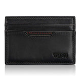 TUMI - Delta Slim Card Case - Men's Leather Wallet for Everyday & Travel - Black