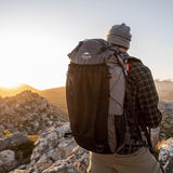 Naturehike Hiking Camping Backpack 45L/65L Lightweight Internal Frame with Rain Cover for Backpacking Outdoor Sports ((60+5) L Black, (60+5) L)