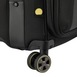 DELSEY Paris Wagram Softside Expandable Luggage with Spinner Wheels, Black, Carry On 20 Inch