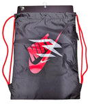 Nike Drawstring Bag (Black/Action Red)